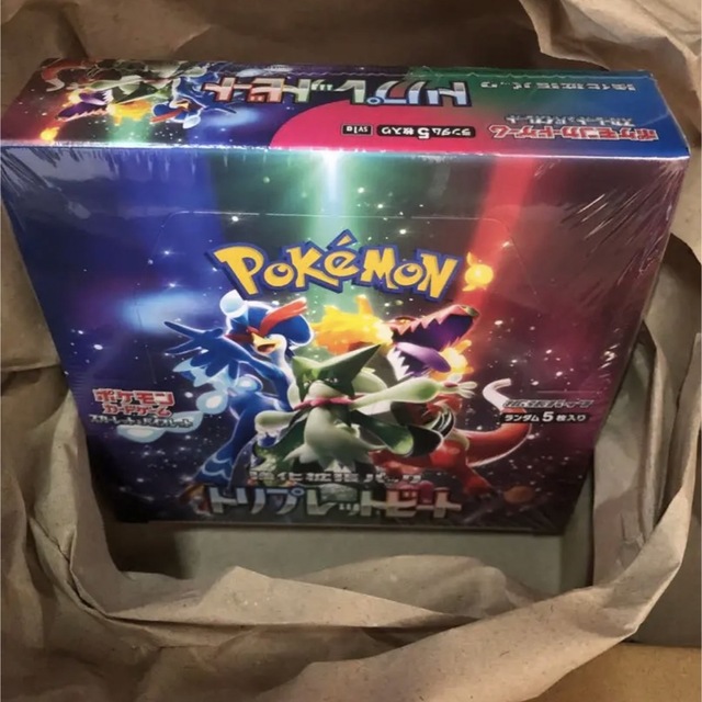 早い者勝ち!!ポケモンカード トリプレットビート1BOX 早い者勝ち!!ポケモンカード トリプレットビート1BOX