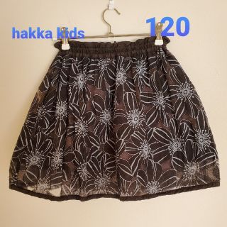 ハッカキッズ(hakka kids)の再値下げ❗hakka kids　花柄スカート　120(スカート)