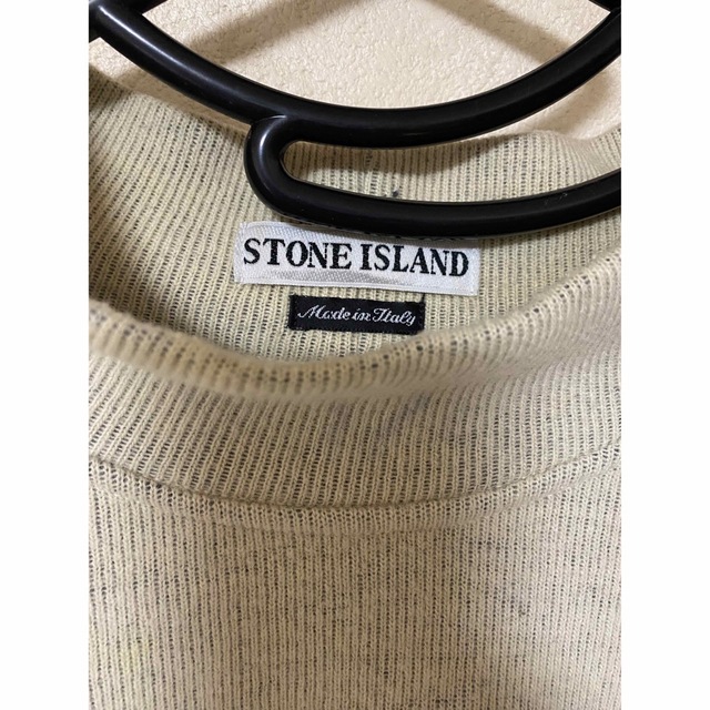 【Vintage】STONE ISLAND コットンニット L モックネック