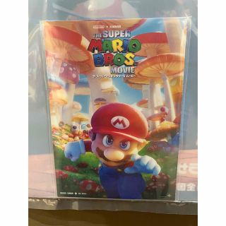 マリオ　前売り特典　ポストカード(ノベルティグッズ)