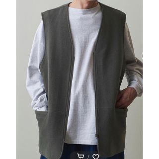 スティーブンアラン(steven alan)の＜Steven Alan＞ W/N SLD FLEECE VEST/ベスト(ベスト)