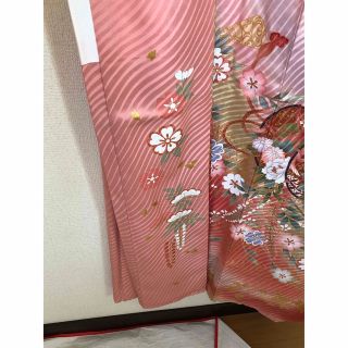 工場直送 振袖セット 古典花鼓文 流水文 金彩 長襦袢 プレゼント付き