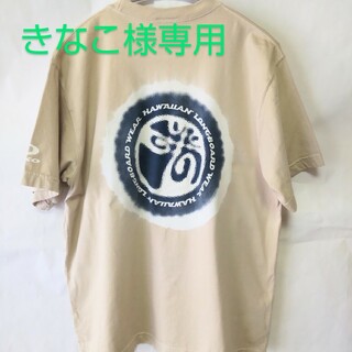 ピコ(PIKO)の☆PIKO  ビッグロゴバックプリント ベージュカラーTシャツ  あいみょん(Tシャツ/カットソー(半袖/袖なし))