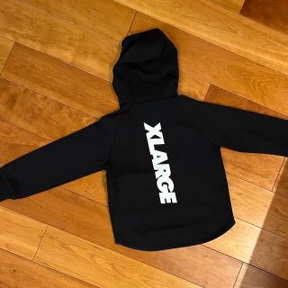 エクストララージ(XLARGE)の黒パーカー　エクストララージ(ジャケット/上着)