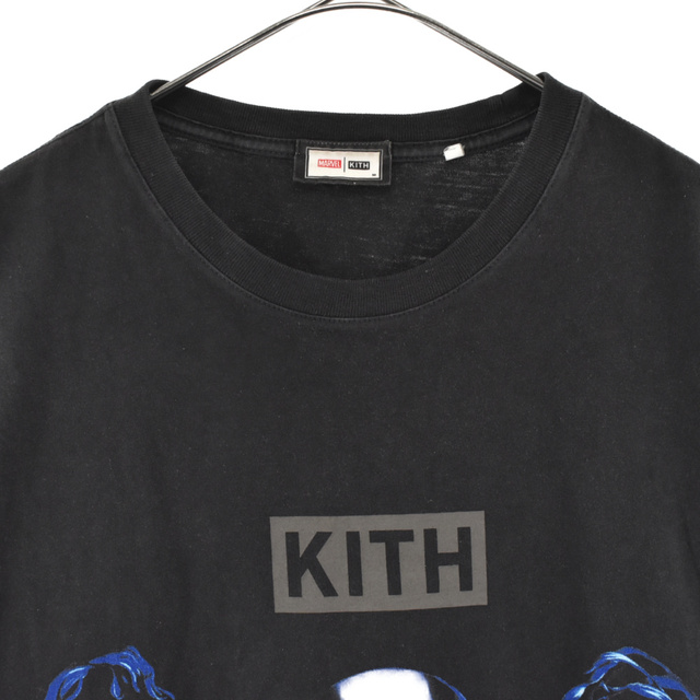 KITH キス ×Marvel 22SS Spider Man Black Suit Vintage Tee×マーベル