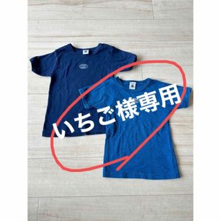 プチバトー(PETIT BATEAU)の【いちご様専用】プチバトーTシャツ【2枚セット】4ans/102cm(Tシャツ/カットソー)