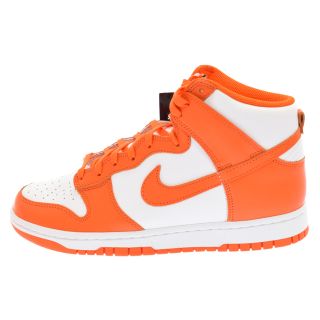 ナイキ(NIKE)のNIKE ナイキ DUNK HI RETRO Orange Blaze ダンク ハイカットスニーカー オレンジ/ホワイト DD1399-101 US9.5(スニーカー)