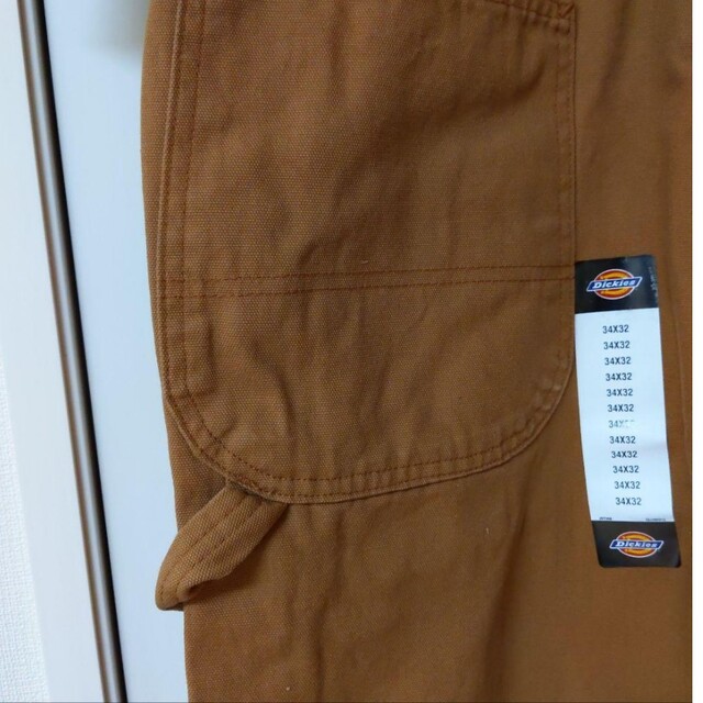 Dickies(ディッキーズ)の新品 34x32 ダック オーバーオール ディッキーズ ブラウン メンズのパンツ(サロペット/オーバーオール)の商品写真