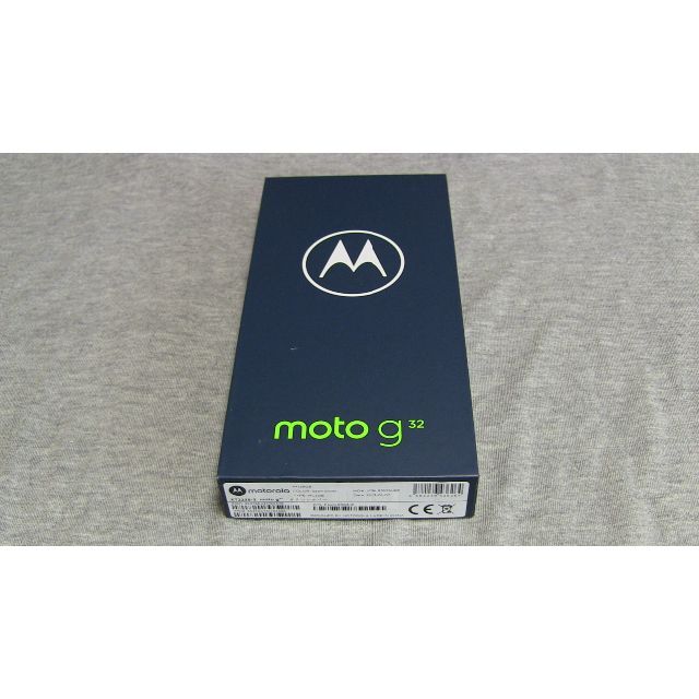Motorola - ★モトローラ moto g32 サテンシルバー 新品未開封　ラクマパック送料無料