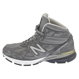 ニューバランス(New Balance)のNew Balance ニューバランス MO990GR4 スエード ハイカットスニーカー グレー US10(スニーカー)