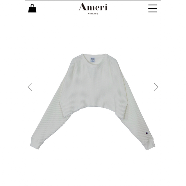 AMERI×Champion SHORT WAFFLE TOP | cirugialaservision.com