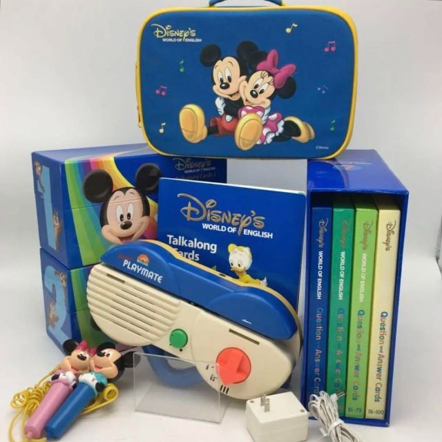 正規販売店】 2014年 トークアロング・Q&Aカード ディズニー英語