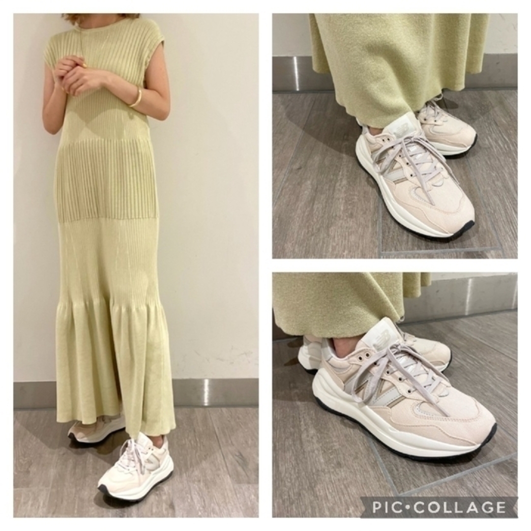 New Balance(ニューバランス)の③希少❤【emmi】ニューバランス W5740PDA 24.5cmBEIGE レディースの靴/シューズ(スニーカー)の商品写真