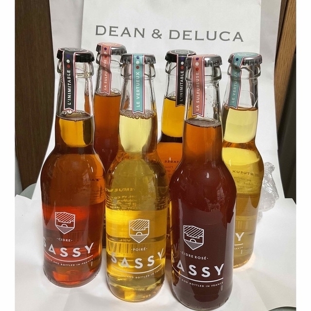 DEAN&DELUCA　サッシー シードル ポワール 各2点 6本セット