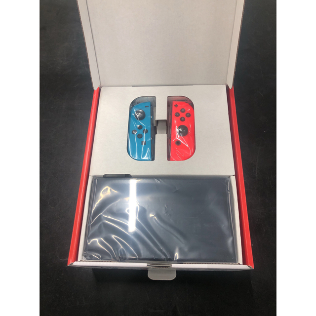 状態新品未開封【17時まで即納品】Nintendo Switch（有機ELモデル）ネオンカラー