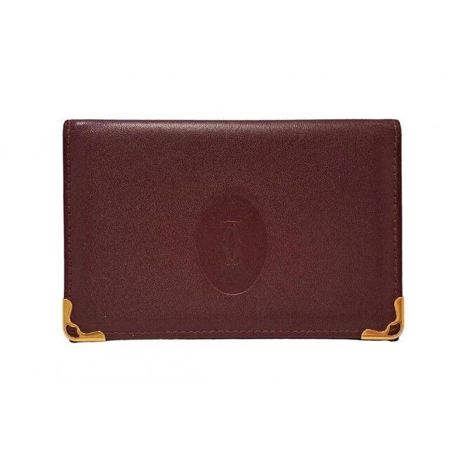 Cartier - カルティエ カードケース パスケース 名刺入れ 二つ折り Cartier - カルティエ カードケース パスケース 名刺入れ 二つ折り