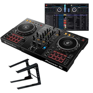 パイオニア(Pioneer)のPioneerDJ DDJ-400 + PCスタンドセット【USBケーブル付属】(DJコントローラー)