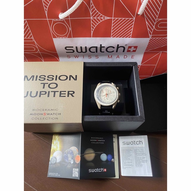 swatch - 新品未使用 保証書付 オメガスウォッチ Swatch x Omegaの通販 ...