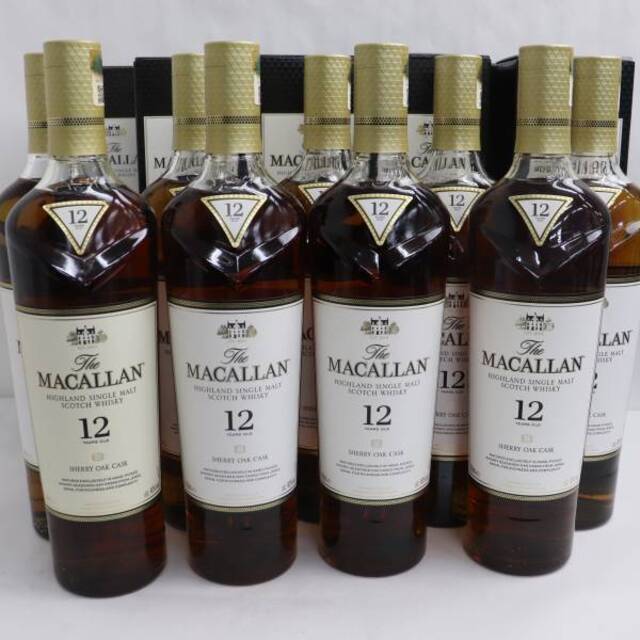 マッカラン12年 シェリーオーク 9本セット www.krzysztofbialy.com