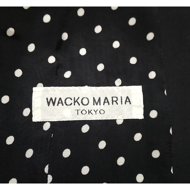 WACKO MARIA(ワコマリア)のWACKO MARIA ワコマリア ジレ ベスト 刺繍 ドット 柄 メンズのトップス(ベスト)の商品写真