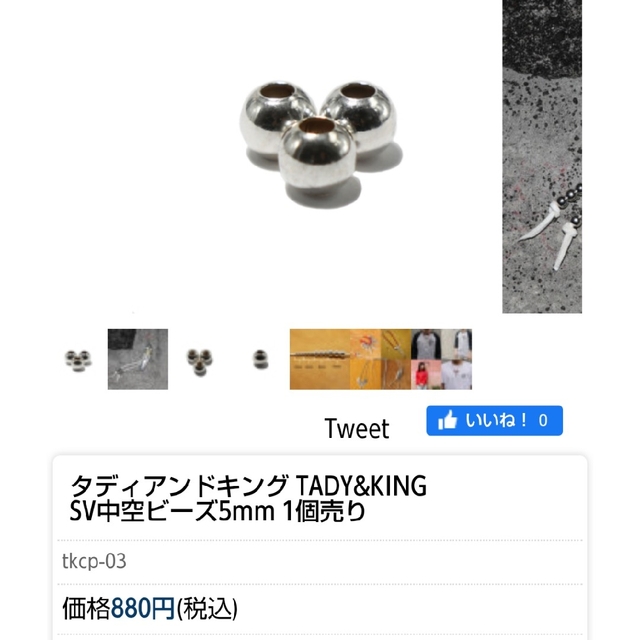 TADY&KING(タディアンドキング)のTADY&KING タディ&キング 定価約11万6千円 ネックレス カスタム メンズのアクセサリー(ネックレス)の商品写真