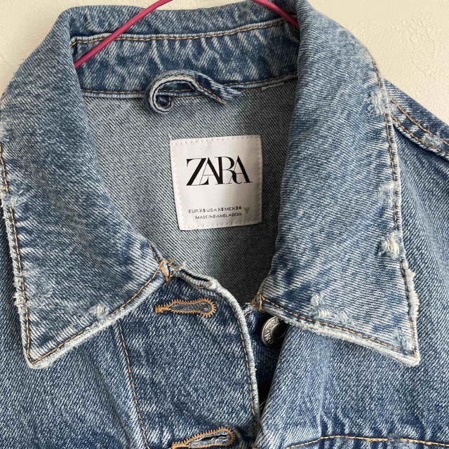 ZARA(ザラ)のZARA デニムジャケット レディースのジャケット/アウター(Gジャン/デニムジャケット)の商品写真