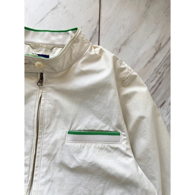 珍品 vintage 00s old gap テック ホワイト 白 ブルゾン 2