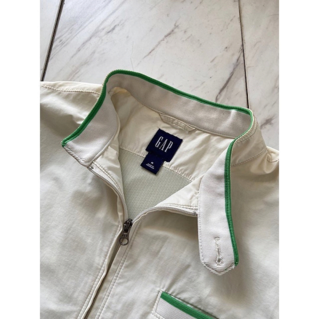 珍品 vintage 00s old gap テック ホワイト 白 ブルゾン 4