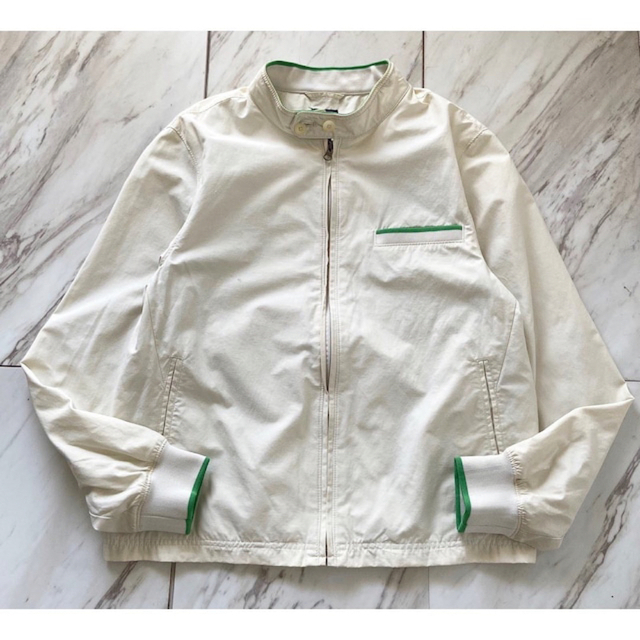 珍品 vintage 00s old gap テック ホワイト 白 ブルゾン