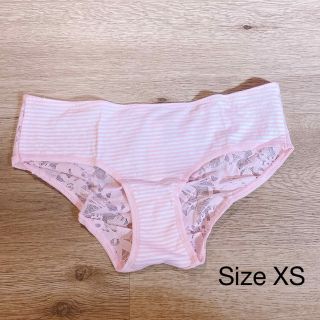 ヴィクトリアズシークレット(Victoria's Secret)のリューシュドバック♡ボーダーピンク(ショーツ)