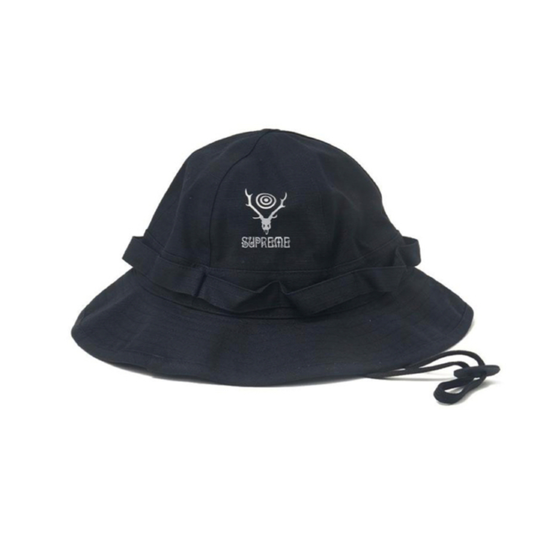 ハットSupreme SOUTH2 WEST8 Jungle Hat Black