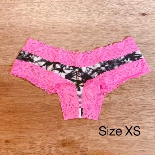 ヴィクトリアズシークレット(Victoria's Secret)のレーストリムチークスター♡タイダイ(ショーツ)