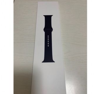 アップルウォッチ(Apple Watch)のApple Watch 40mm black sport band(ラバーベルト)