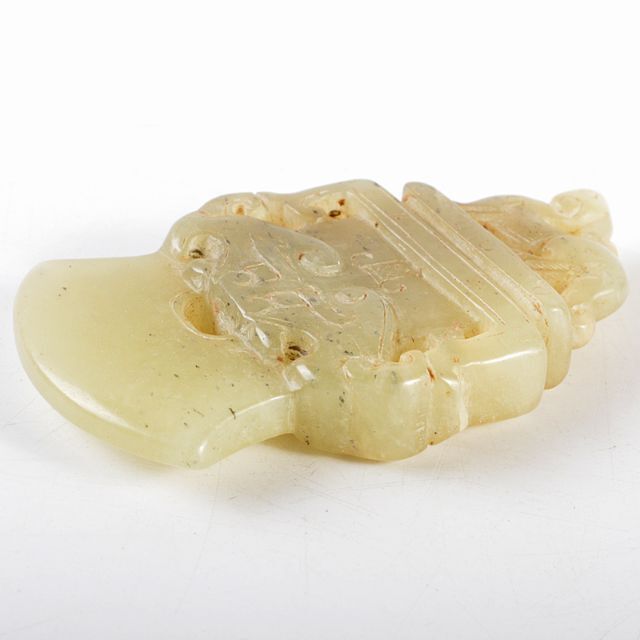 中国 玉石彫刻 神獣 玉器 玉壁 玉飾 玉珮 M R5555の通販 by