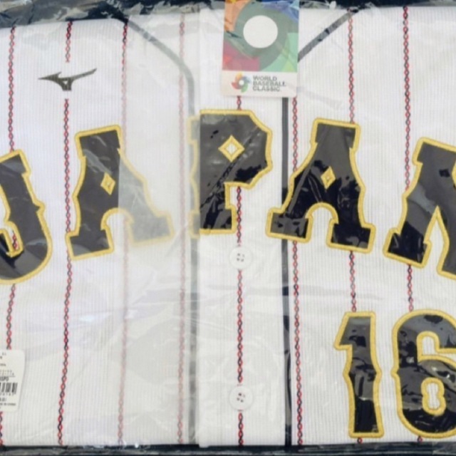 2023 WBC レプリカ ユニフォーム ホーム 背番号16 大谷翔平 Lサイズ