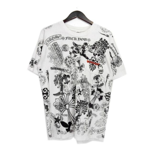 Chrome Hearts(クロムハーツ)のクロムハーツCHROME HEARTS■マルチモチーフロゴ半袖Tシャツ メンズのトップス(Tシャツ/カットソー(半袖/袖なし))の商品写真