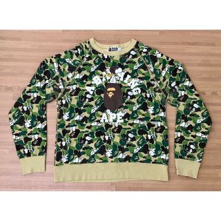 A BATHING APE - ☆激レア APE × スヌーピー スウェット トレーナー L ...