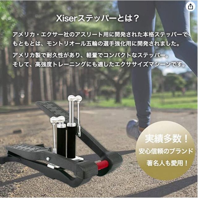 Xiser Pro Trainer エクサープロステッパー シルバー