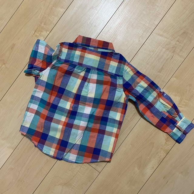 babyGAP(ベビーギャップ)のGAP ネルシャツ 100cm キッズ/ベビー/マタニティのキッズ服男の子用(90cm~)(ブラウス)の商品写真