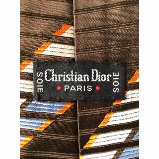 クリスチャンディオール(Christian Dior)の【Christian Dior】美品ネクタイ　ストライプ柄(ネクタイ)