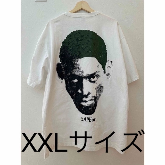 sapeur ロッドマン グリーン　Tシャツ　XXLサイズ メンズのトップス(Tシャツ/カットソー(半袖/袖なし))の商品写真