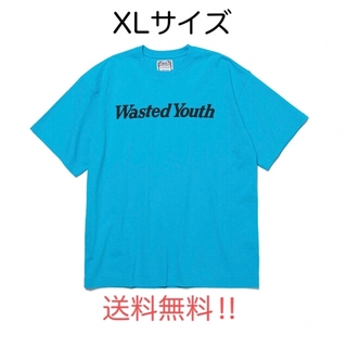 ガールズドントクライ(Girls Don't Cry)のWasted Youth  T-SHIRT  BLUE  XLサイズ (Tシャツ/カットソー(半袖/袖なし))