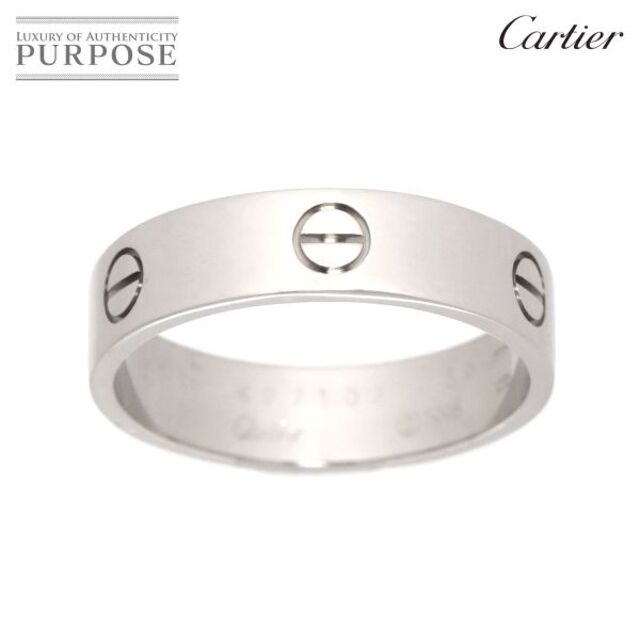 Cartier - カルティエ Cartier ラブ #69 リング K18 WG ホワイトゴールド 750 指輪 メンズ レディース VLP 90182222