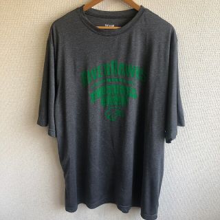 フットボール　プリント　Tシャツ　半袖　ポリエステル製　3XL(Tシャツ/カットソー(半袖/袖なし))