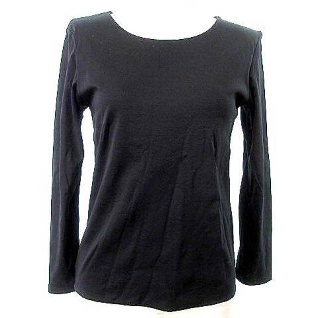 UNITED ARROWS(ユナイテッドアローズ)のユナイテッドアローズ UBCB C DOUBLE 9分袖Tシャツ 黒 IBO36 レディースのトップス(Tシャツ(長袖/七分))の商品写真