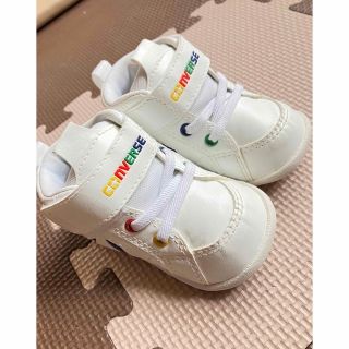 コンバース(CONVERSE)のconverse ホワイト　12.5(スニーカー)