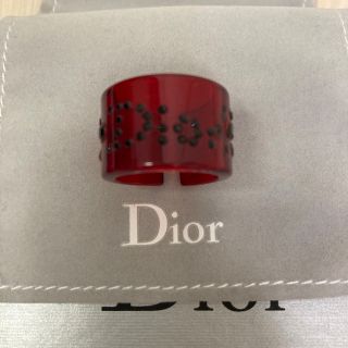 《美品》DIORリング　スワロフスキー　廃盤品