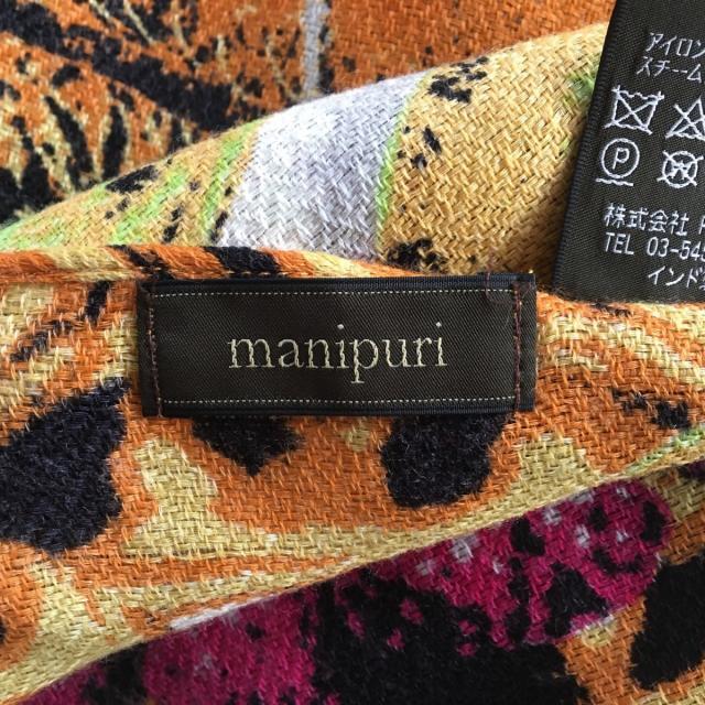 manipuri(マニプリ)のマニプリ ストール(ショール) - 花柄 レディースのファッション小物(マフラー/ショール)の商品写真