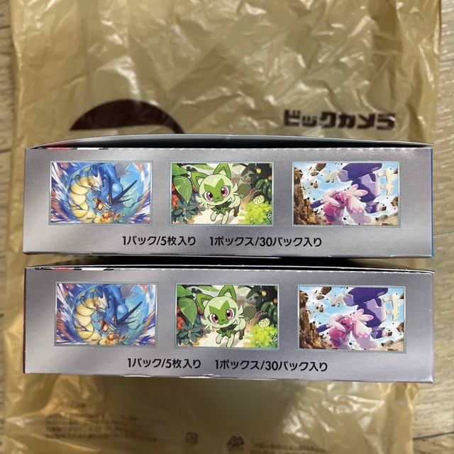ポケモンカードゲーム トリプレットビート 2BOX シュリンク無し ポケモンカードゲーム トリプレットビート 2BOX シュリンク無し