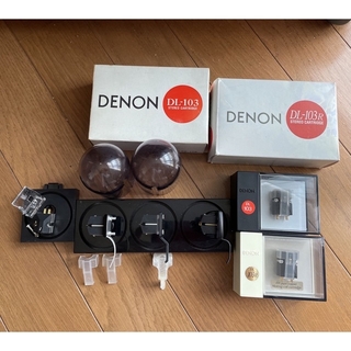 デノン(DENON)のデノン DL-103R二個DL-103LCニ個DL-103三個103M  一個 (レコード針)